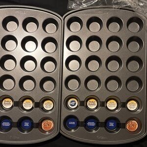 Wilton Perfect Results Non-Stick Mini Muffin Pan Set of TWO